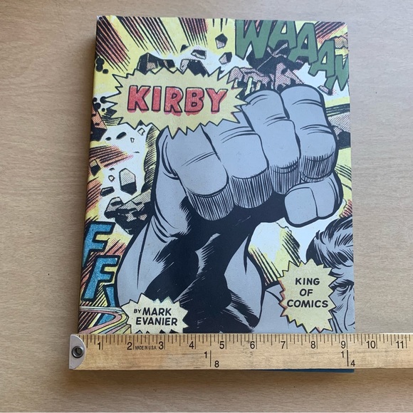 Jack Kirby King Of Comics Hardcover Book by Mark Evanier 2008 1ST Print  Abrams - Picture 8 of 16